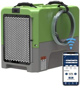 img 4 attached to 📱 ALORAIR Smart WiFi LGR Dehumidifier with Hose, Commercial Dehumidifier with Pump, 5 Years Warranty, cETL Listed, up to 180 PPD (Saturation), 85 PPD at AHAM, Flood Repair, Environment-Friendly
