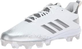 img 1 attached to 👟 Adidas Adizero Afterburner Baseball Metallic Men's Shoes: Ultimate Athletic Performance