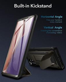 img 2 attached to YOUMAKER Kickstand Designed For Samsung Galaxy Note 10 Plus Case