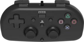 img 1 attached to 🎮 PlayStation 4 Mini Gamepad for Kids - Wired Controller - Officially Licensed - Enhanced Black Color