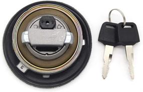 img 1 attached to 🔒 Fuel Gas Tank Locking Cap Lid Cover Keys for Honda CB250 CB300F CB500F CB500X CB600 CBR125R CBR125RS CBR125RW CBR250R CBR300R CBR500R CBF125 VTX1800 VTR250 NX500 XLV650 XL650 FMX650 - Gas Locking Cap