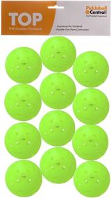 img 2 attached to 🏓 Superior Quality TOP Ball Outdoor Pickleball: Dozen Pack for Maximum Performance
