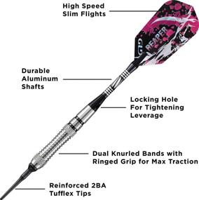 img 2 attached to 80% Tungsten Soft Tip Darts - Viper Grim Reaper | Storage/Travel Case Included