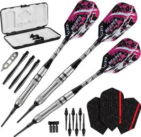 img 4 attached to 80% Tungsten Soft Tip Darts - Viper Grim Reaper | Storage/Travel Case Included