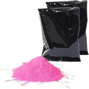 img 4 attached to Chameleon Colors Gender Reveal Powder, Pink Color 🎀 Powder - Blackout Packaging, 2lbs (1lb Per Bag), 2 Pack