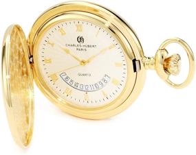 img 4 attached to 🕰️ Charles Hubert Paris 3900 G Collection Gold Plated Watch