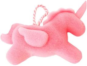 img 4 attached to Unicorn Baby Sponge - Fun, Safe, and Durable Bath Toy for Kids - Made of High-Density PU Foam with High Absorbency - Ideal for Washing, Showering, Bubble Baths, and Body Cleaning