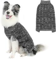 pupteck dog winter sweaters - stylish cold-weather dog coat for ultimate warmth and 🧥 comfort, ideal for small, medium & large dogs – perfect for indoor and outdoor wear логотип