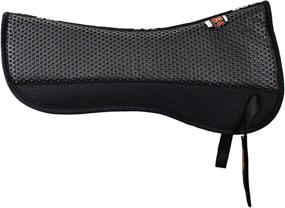 img 3 attached to 🐎 ECP Grip Tech Half Saddle Pad with Advanced Non-Slip Design