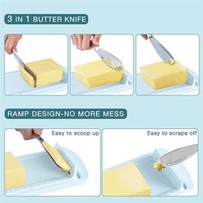 img 1 attached to 🧲 Magnetic Butter Capacity Plastic Countertop