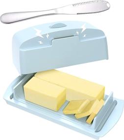 img 4 attached to 🧲 Magnetic Butter Capacity Plastic Countertop