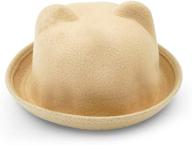lujuny cute wool bowler hats boys' accessories via hats & caps logo