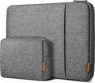 👝 inateck 12.3-13 inch case sleeve - 360° protection for macbook air/pro, surface pro - gray логотип