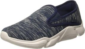 img 4 attached to Skechers Drafter Flucas Sneaker Charcoal Men's Shoes in Fashion Sneakers