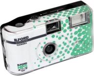 📸 capture memorable moments with ilford hp5 plus disposable camera – green edition! logo