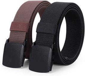 img 4 attached to 🌲 JASGOOD Outdoor Removable Elastic Stretch Men's Accessories