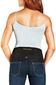 img 1 attached to Tommie Copper Women's Comfort Back Support Brace