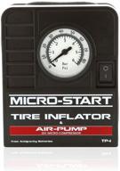 🚗 billet proof designs mini portable tire inflator air pump: fast & convenient vehicle tire inflation via cigarette lighter or ag micro start logo