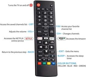 img 1 attached to 📺 Универсальный пульт дистанционного управления LG Smart TV для всех моделей LCD LED 3D HDTV Smart TVs AKB75095307 AKB75375604 AKB74915305