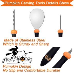 img 3 attached to Halloween Professional Stainless Decoration Lanterns Kitchen & Dining