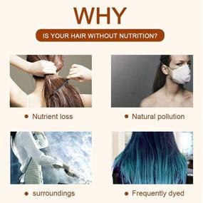 img 1 attached to 🌟 Откройте для себя силу PURC Магической маски для волос: Продвинутое молекулярное лечение корней волос для мягких и питательных волос всего за 5 секунд!