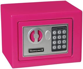 img 2 attached to Сейф безопасности Honeywell 5005P розового цвета из стали 🔒 с цифровым замком - 0,17 кубических футов
