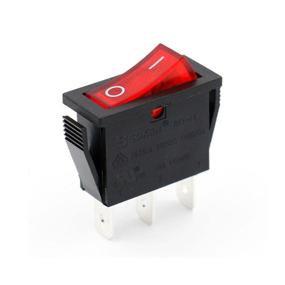 img 4 attached to 🔴 Baomain Snap-in Rocker Switch ON-Off SPST 250V 16A 125V 16A, 3 Terminal, Red Light, UL TüV Certified, Pack of 5