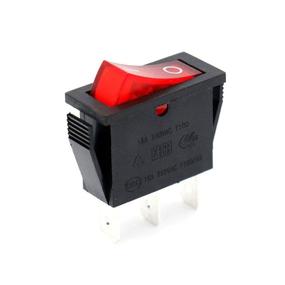 img 3 attached to 🔴 Baomain Snap-in Rocker Switch ON-Off SPST 250V 16A 125V 16A, 3 Terminal, Red Light, UL TüV Certified, Pack of 5