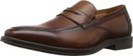 👞 men's florsheim heights smooth leather penny loafers логотип