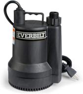 everbilt sup54-hd 1/6 hp utility pump - plastic logo