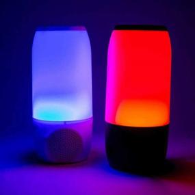 img 1 attached to 🔊 Rechargeable LED Color Changing Bluetooth Core Wireless Speaker