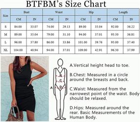 img 1 attached to BTFBM Womens Stretchy Bodycon 106Stripe Women's Clothing in Dresses