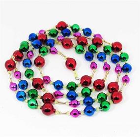 img 1 attached to 🎄 Kurt Adler 6ft Multicolor Glass Bead Garland