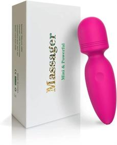 img 4 attached to Cordless Mini Wand Massager - 10 Quiet Vibration Modes for Neck, Shoulder, Back, and Body - Rechargeable Handheld Massager [4.35 * 1.18 inches]