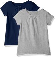 👚 carter's girls' pack of two tees logo