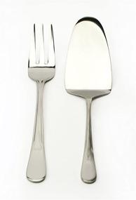 img 2 attached to RSVP International Endurance Stainless Steel Flatware Collection - Dishwasher Safe Serving Fork