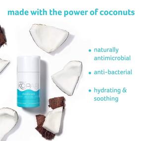 img 1 attached to 🥥 Organic Coconut Oil Deodorant - Kopari 2.0 oz, Aluminum-Free, Non-Toxic, Paraben Free, Gluten Free & Cruelty Free Men's and Women's Deodorant