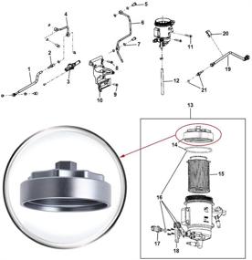 img 1 attached to PTNHZ Aluminum 68065612AA Canister Relacement Replacement Parts