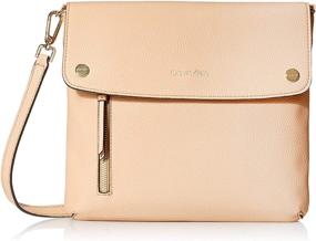 img 4 attached to 👜 Stylish and Compact: Calvin Klein Rachel Bubble Lamb Novelty North/South Crossbody Bag