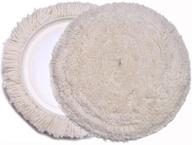 gracefur wool buffing pads with hook and loop 7 inch polishing pad for compound cutting &amp logo