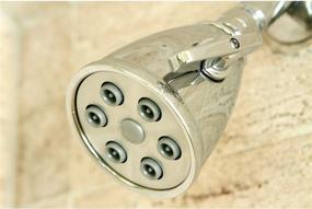 img 2 attached to ✨ Optimized for SEO: Kingston Brass CK138A1 Victorian Shower Head in Polished Chrome