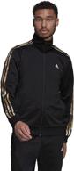 adidas warm up tricot regular jacket men's clothing logo