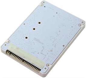 img 2 attached to Transform Your Laptop: NFHK NGFF B/M-Key SSD to 2.5 inch IDE 44Pin Hard Disk Case Enclosure
