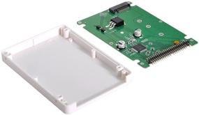 img 4 attached to Transform Your Laptop: NFHK NGFF B/M-Key SSD to 2.5 inch IDE 44Pin Hard Disk Case Enclosure