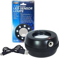 enhanced vidpro sl-8: advanced 7x led sensor loupe for professional use logo