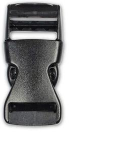 img 3 attached to 🔒 DYZD Premium 25mm Side Release Buckles - High-Quality POM Plastic Buckles (2PCS, Black)