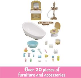 img 3 attached to Calico Critters Country Bathroom Set