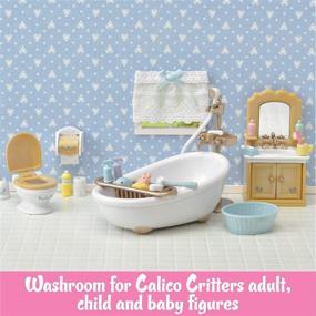 img 2 attached to Calico Critters Country Bathroom Set