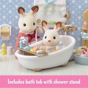 img 1 attached to Calico Critters Country Bathroom Set