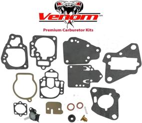 img 1 attached to 🔧 Enhanced Venom Carburetor Repair Rebuild Kit - Replacement for Mercury/Mariner Outboards (OEM #s: 1395-9761, 1395-811357, 1395-9645, 1395-9761, 1395-9377, 1395-9803, and 1395-9725)